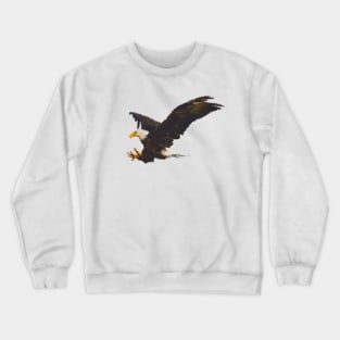 Low Poly Eagle Crewneck Sweatshirt